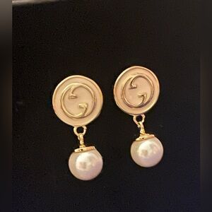 GUCCI Pearl Drop Earrings